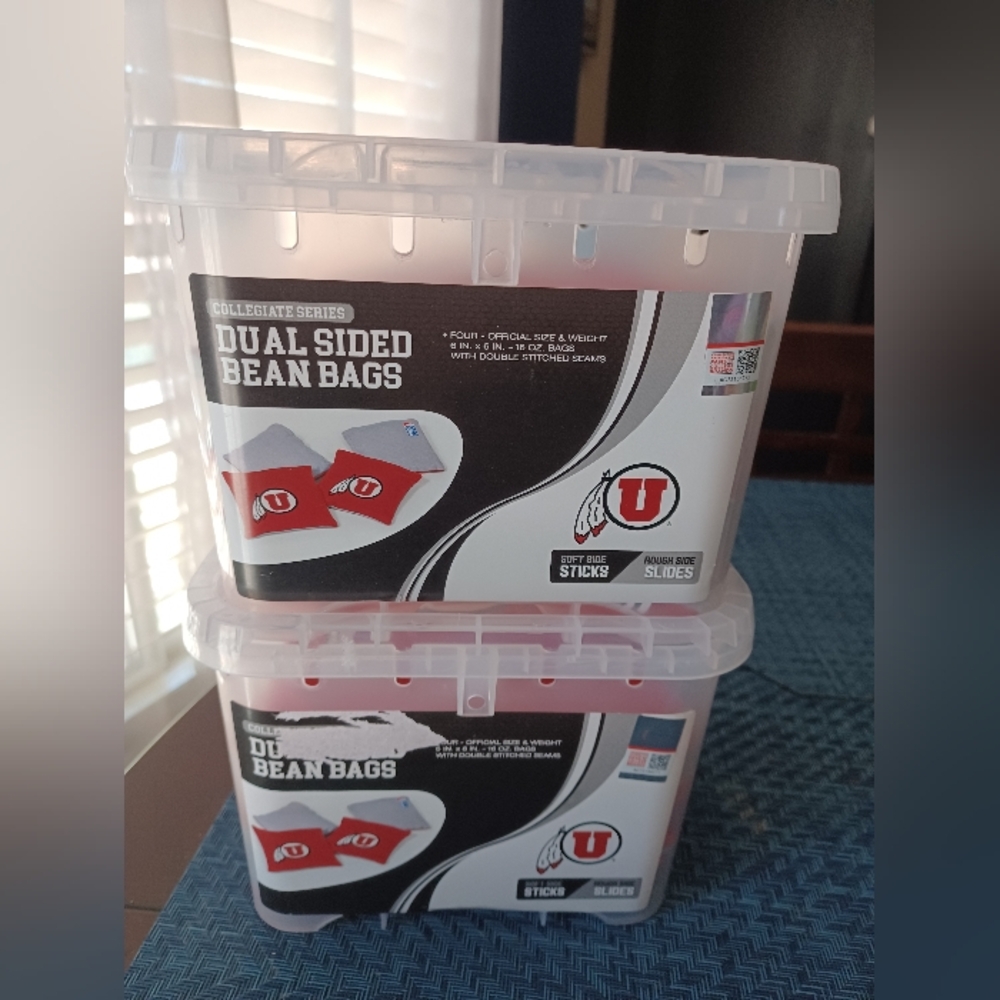 Cornhole Bag set-Lot of 2 (UTAH UTES)